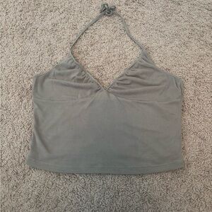 Sunday Best Taupe Halter Top